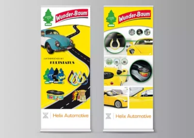 Wunderbaum Roll-up Banner Display