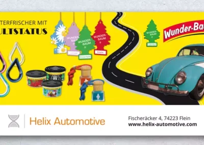 Bannerdesign Wunderbaum / Helix Automotive